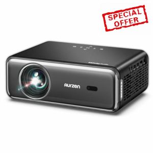 Aurzen EAZZE D1 Pro Smart Portable Projector: dbx-tv & DoIby Audio
