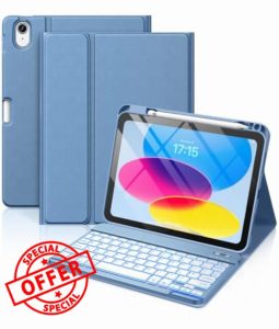 Vobafe Keyboard Case for iPad 10th Generation 10.9 inch 2022