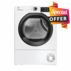 Hoover H-DRY 350 HRE C9TBE-80 Wifi Connected 9Kg Condenser Tumble Dryer - White - B Rated            [Energy Class B]