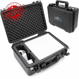 CASEMATIX Waterproof Travel Case Compatible with Starlink Mini Dish