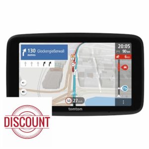 TomTom Truck Sat Nav GO Professional 2nd generation (6" Capacitive Touchscreen with Europe Maps and Real-Time Traffic Information