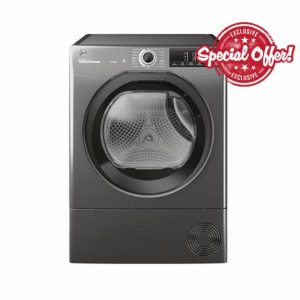 Hoover HRE C10TBER-80 10Kg Condenser Tumble Dryer - Graphite - C Rated            [Energy Class B]