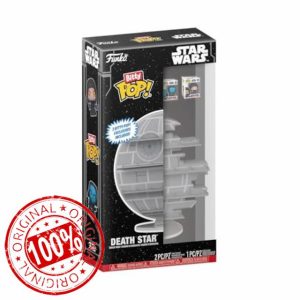 Funko Bitty POP! Display: Star Wars - Death Star - Emperor Palpatine™ and Darth Vader™ (electrified) and Can Display a Total Of 20 Characters and A Surprise Mystery Mini Figure - 0.9 Inch (2.2 Cm)