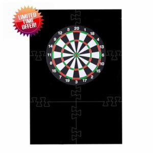 Quaeetyu Dartboard Protector For Wall Guards | Spliced Dart Board Wall Protector