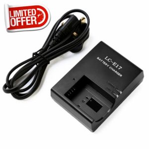 YUEFANSEN LC-E17 Quick Battery Charger for LP-E17 Camera Battery Compatible with Canon EOS Rebel T7i T6i T6s SL3 SL2 9000D 8000D 760D 750D 200D M6 M5 M3 Kiss X8i DSLR Cameras & More