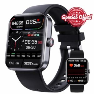 2024 Advanced GLUOOSE Reading Smartwatch 1.9'' HD Portable Fitness Activity Tracker for Outdoor Sports
