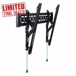 Tilt TV Wall Mount Bracket for Screens 32 to 85 Inches Flat and Curved TVs Full Motion