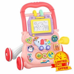 First Steps Baby Walker Along Walker Baby Walker Trolley Toy Kids Walker Toy for 1 to 3 Years Old Babies