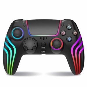 SWCTIM Wireless Controller for PS4 with LED Lighting