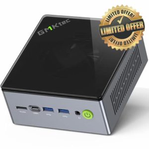 GMKtec M7 Gaming Mini PC Preinstalled 11 Pro Dual LAN 2.5Gbps AMD Ryzen 9 6850H Desktop Computer