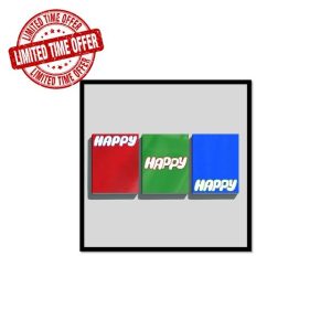 JIN Happy 2nd Solo Album BTS with Tracking (Standard Random Ver.)