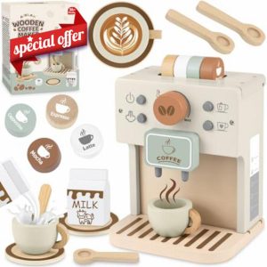 Airlab Wooden Coffee Machine Toy