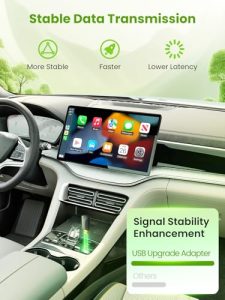 Wired to Wireless CarPlay Adapter for Apple