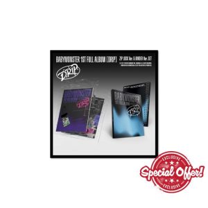 BABYMONSTER DRIP 1st Full Album Standard Ver with Tracking (2 Ver Set)