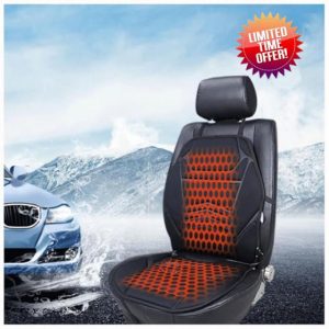 FARMAHAR Car Heated Seat Cover 12V UK Heated Seat for Car