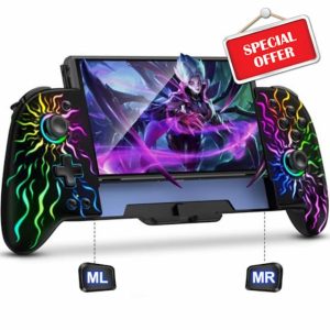 Personalized RGB Programmable Wireless Switch Controller for Nintendo Switch/OLED