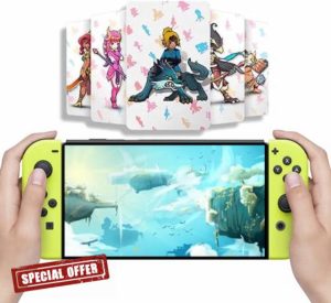 Glowiibo Set of 25 mini NFC cards compatible with Tears of the Kingdom