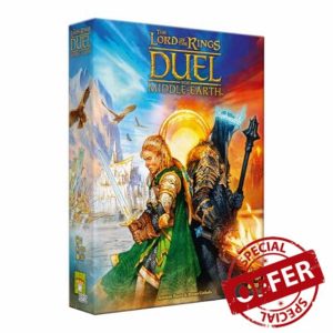 Repos Production | The Lord of the Rings : Duel for Middle-Earth | Board Game | Ages 10+ | 2 Players | 30 Minutes Playing Time
