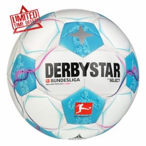 Derbystar Unisex-Adult Bundesliga Brillant Replica S- Football Balls