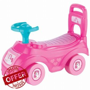U.saf Unicorn Ride On Sit n' Ride Toy – Magical Unicorn Design with Under-Seat Storage for Kids | Promotes Active Play & Fitness | Lightweight & Durable