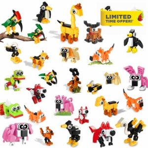 30 Packs Building Blocks Party Bag Fillers for Kids