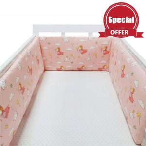 Aocase Cot Bumpers for Cot Bed