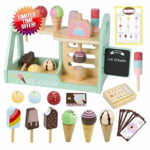 Wooden Ice Cream Toy for Kids