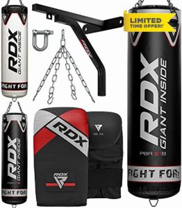 RDX Unfilled Punch Bag 4FT 5FT for Pro Training