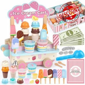 Dreamon Wooden Ice Cream Toy for Kids
