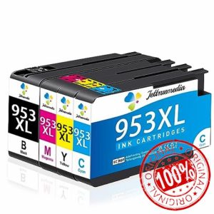 Jettruemedia 953XL Ink Cartridges Multipack New Chip for HP953 953 XL Ink Cartridges for HP 7720 7730 7740 8210 8218 8710 8715 8718 8719 8720 8725 8728 8730 874
