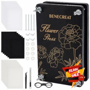 BENECREAT 249x150x16mm Flower Pressing Kit