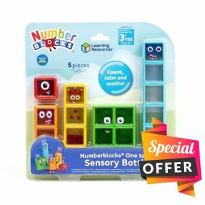 Learning Resources HM96090-UK Numberblocks 1-5 Sensory Tubes