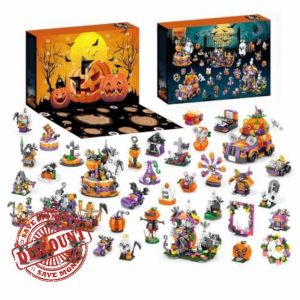 SpicyfyToy Halloween Advent Calendar 2024 Building Blocks