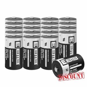 EEMB 20-Pack ER14250 1/2AA 3.6V Lithium Battery - Non-Rechargeable