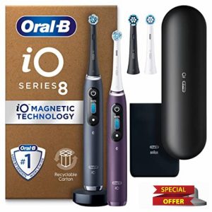 Oral-B iO8 2x Electric Toothbrushes For Adults