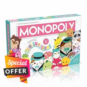 MONOPOLY Squishmallows Board Game