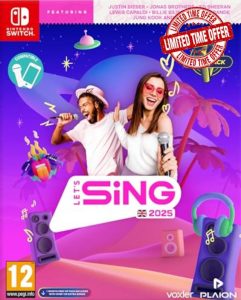 Let's Sing 2025 2 Mic Pack - UK Edition (Nintendo Switch)