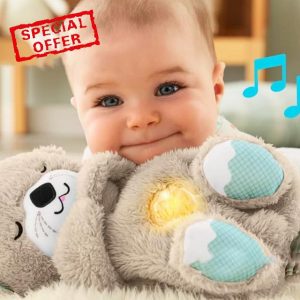Générique Musical Plush Breathing to Soothe Kids with Built in Ligh