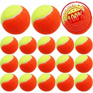 AMRTA Kids Tennis Balls Soft Elastic Low Compression Stage Pressureless Bulk Value 6/12/18/24 Pack