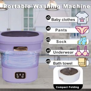 2.1kg 2 in 1 Mini Lavadora Portatil