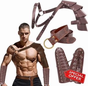 LYCN Leather Arm Guards Bracers