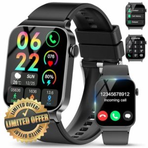 VKROBAG Smart Watch for Men Women Answer/Make Calls