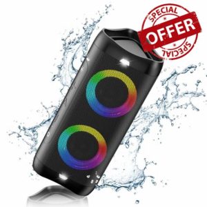 DONOW Bluetooth Speaker with Lights