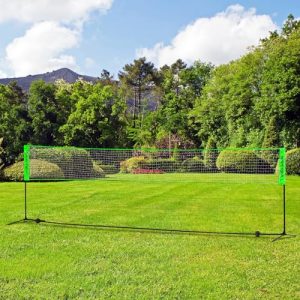 Multi-Sports Badminton Net for Pickleball Volleyball with 3 Shuttlecocks