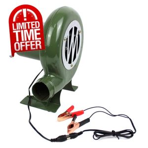 XFQZJG 12V Electric Blacksmith Forge Blower