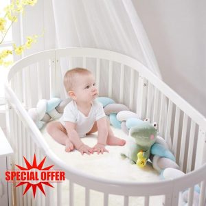GYWZTJ Braided Cot Bumper