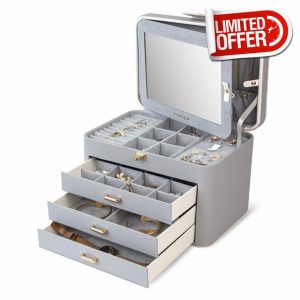 KAMIER Jewellery Organizer Box