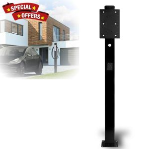 GQMYCDM Electric Vehicle Charger Pedestal Stand