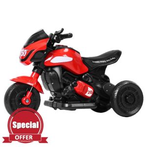 mufsceku Motorcycle Ride-On Toy for Kids 1-6 Years Old