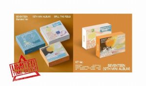 SEVENTEEN Spill The Feels 12th Mini Album+Store Gift (Standard Feel Blue ver.)